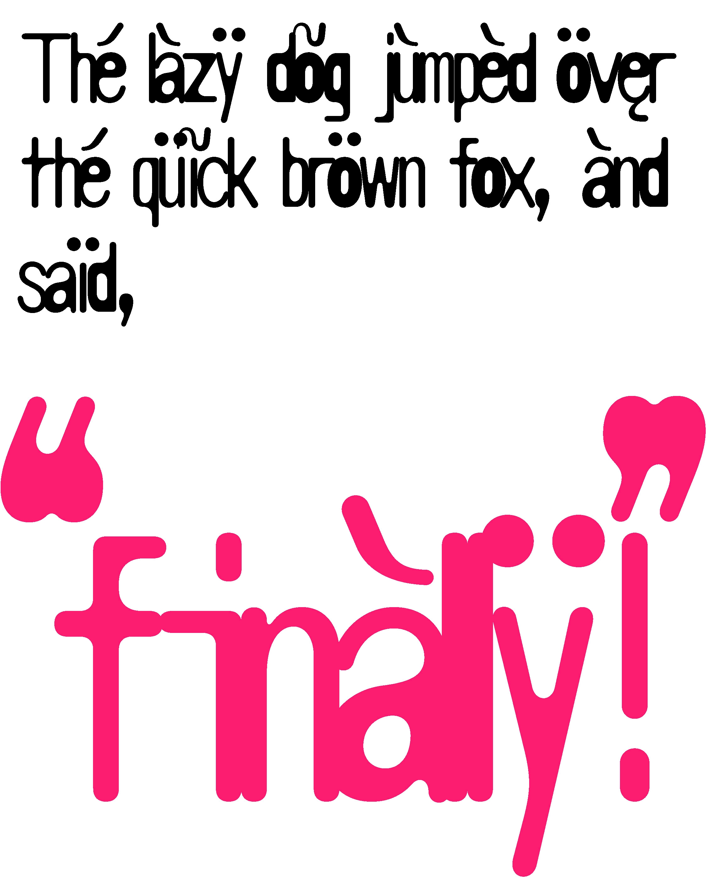 commonSans Condensed badKern