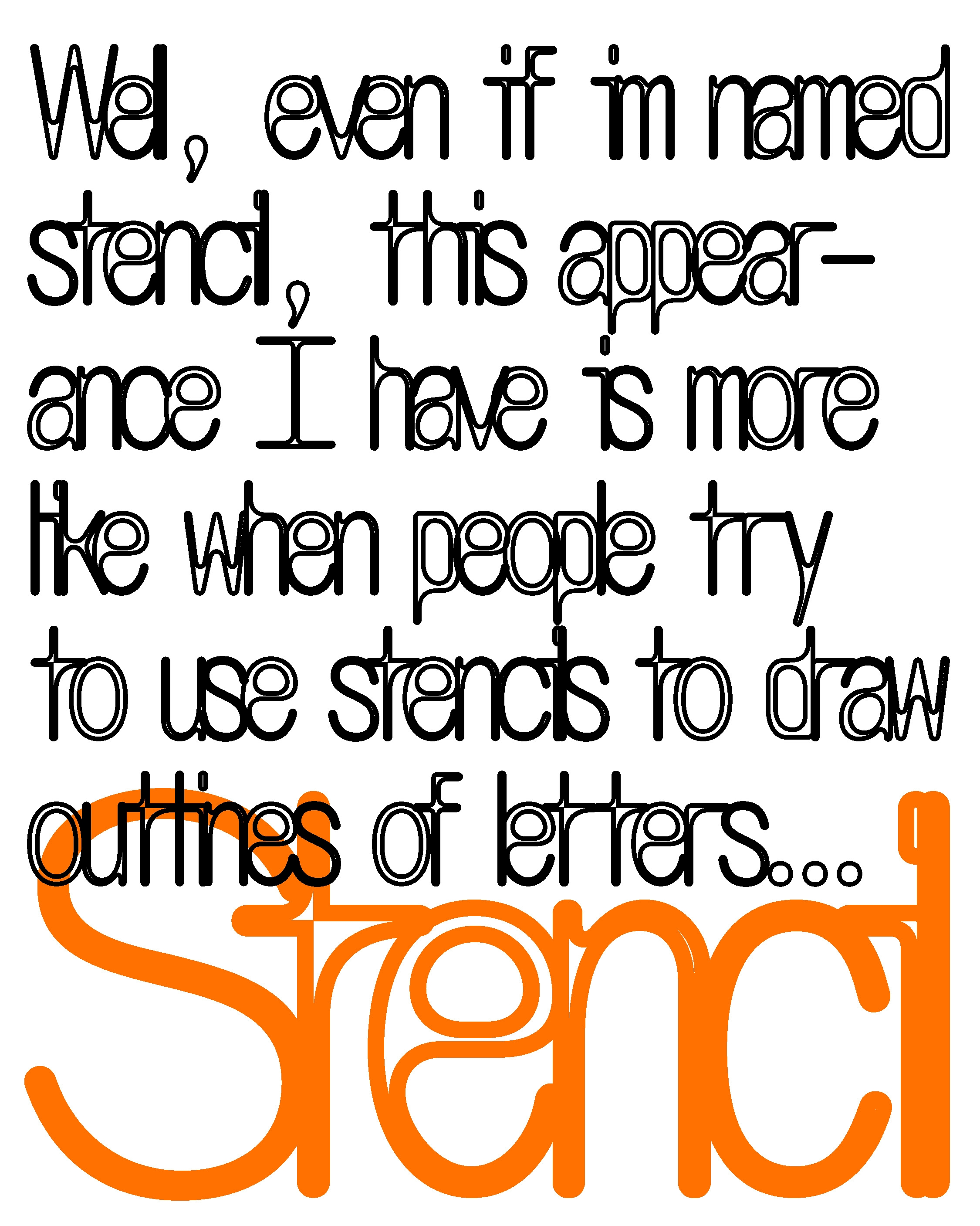 commonSans Condensed badKern